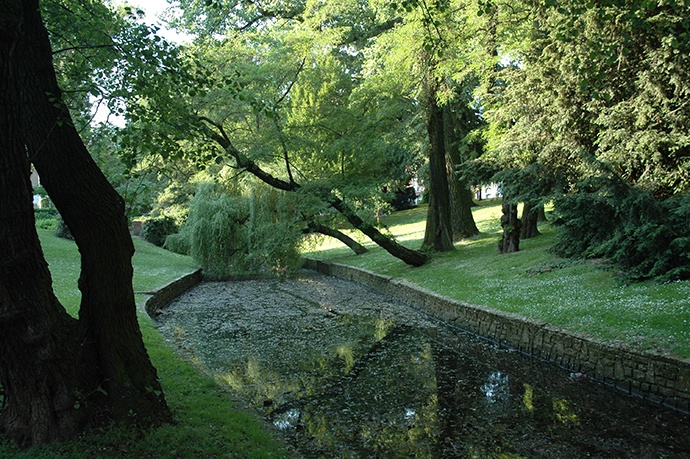 vue du parc de la Boverie et des étangs en 2006