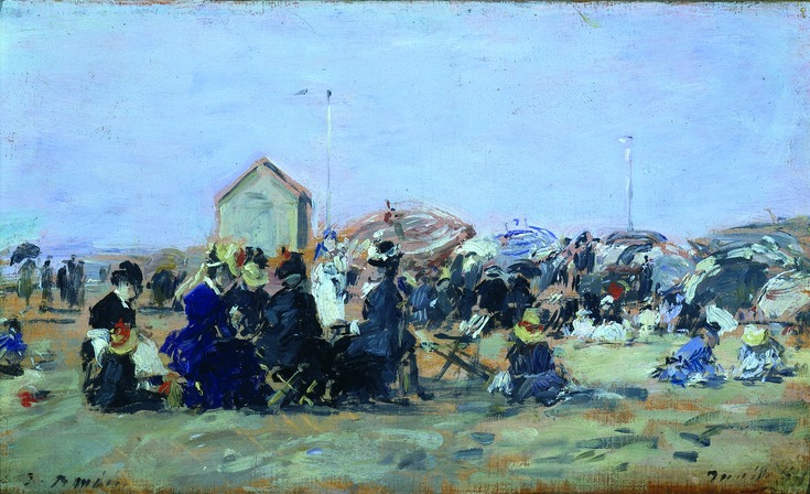 les collections - historique Boudin, plage, cabine.jpg